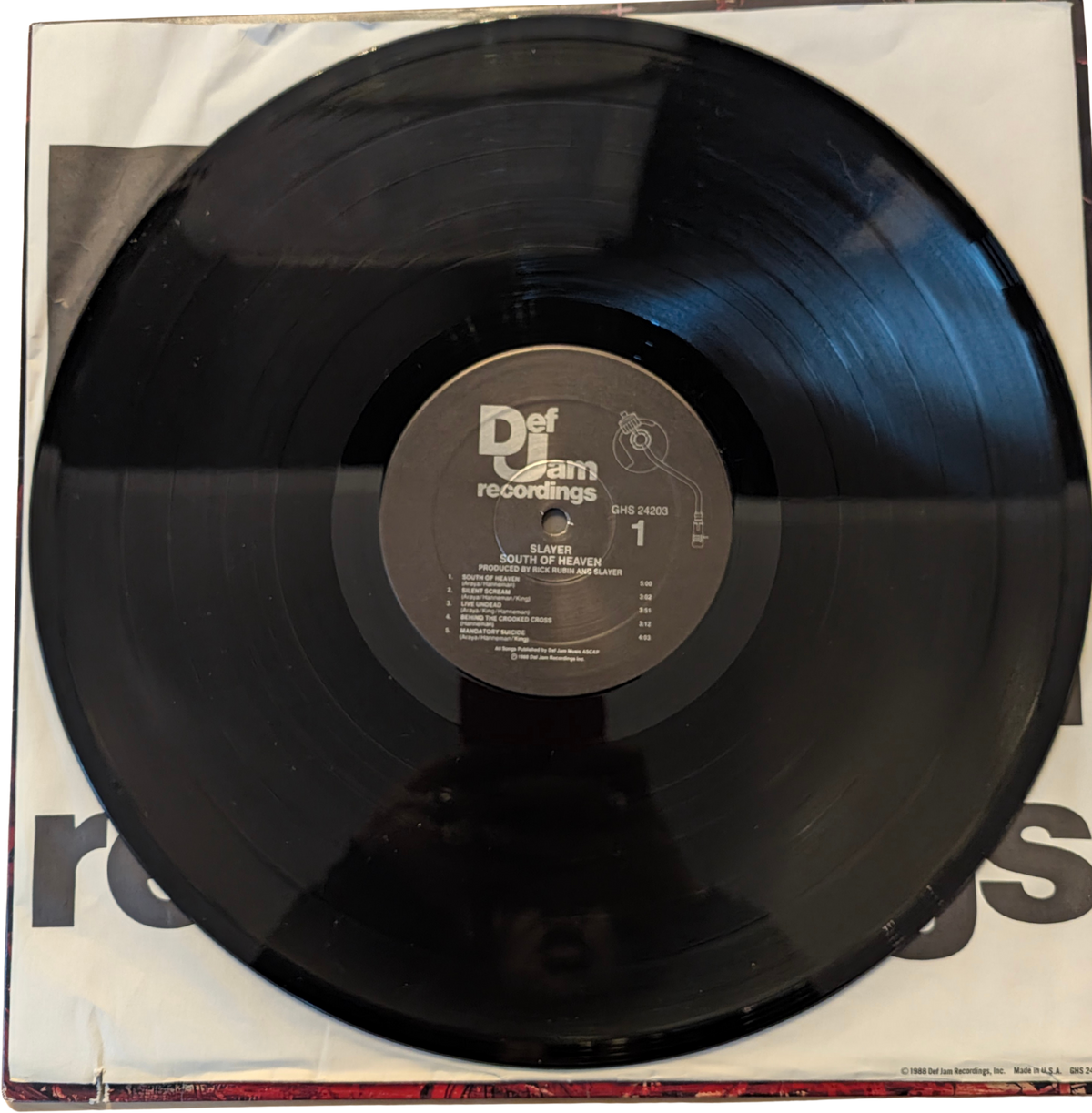 Slayer - South of Heaven - 1LP Vinyl