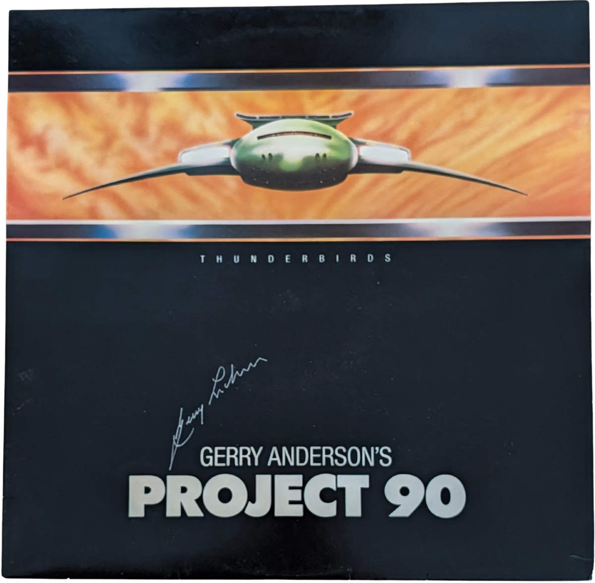 Gerry Anderson's Project 90 - Signed 1LP Vinyl