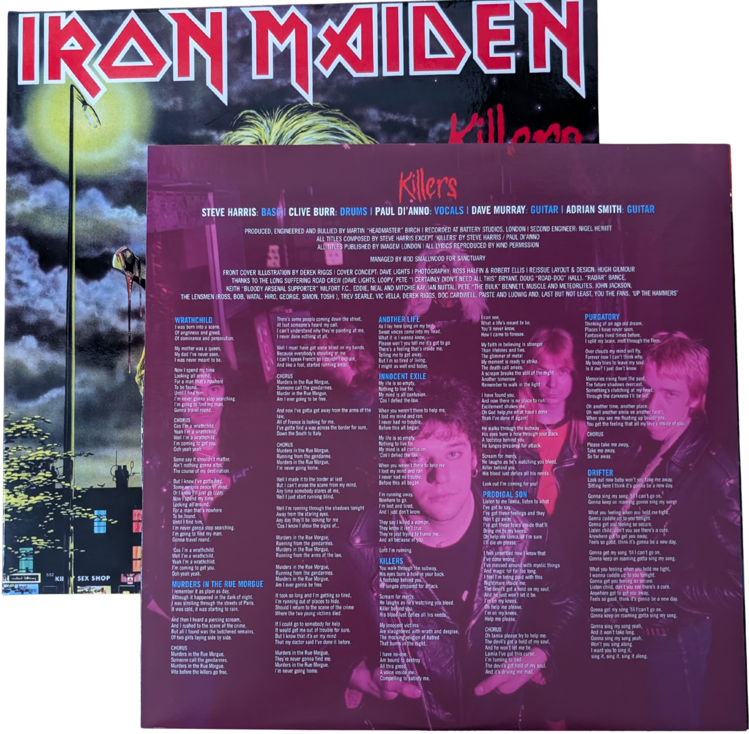 Iron Maiden - Killers LIMITED EDITION PICTURE DISC