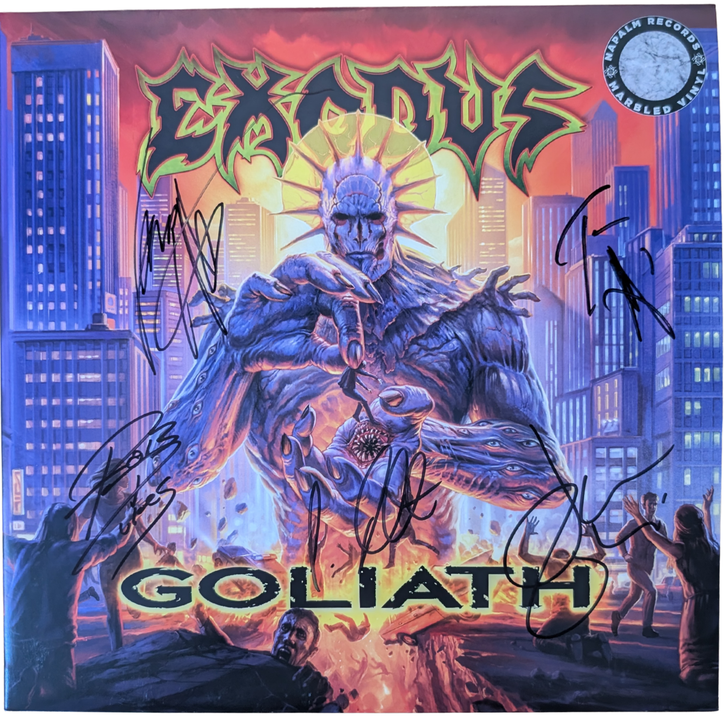 Exodus - Goliath - SIGNED LIMITED EDITION