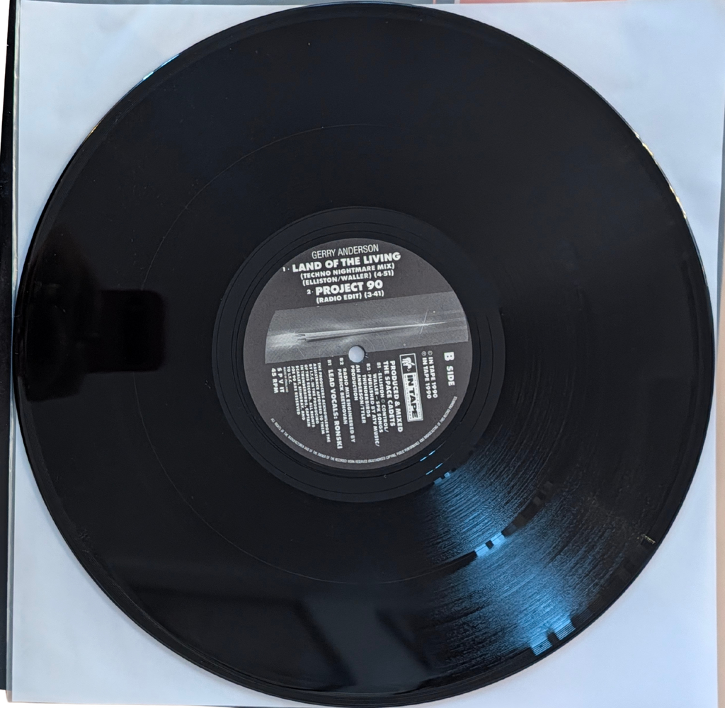 Gerry Anderson's Project 90 - Signed 1LP Vinyl