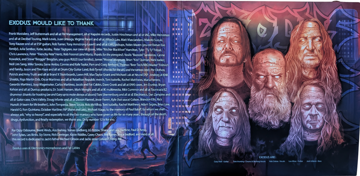 Exodus - Goliath - SIGNED LIMITED EDITION