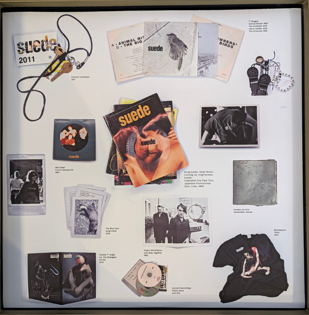 Suede - Autographs - The Best of Suede - Signed 6LP White Vinyl Box Set