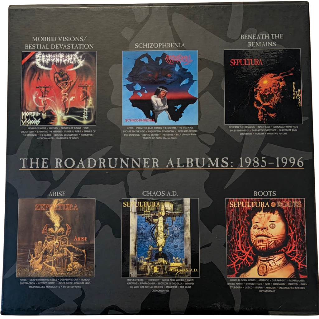 Sepultura - The Roadrunner Albums: 1985-1996 - 6LP Coloured Vinyl - RARE