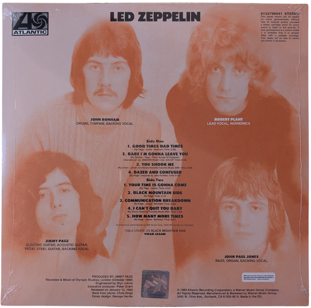 Led Zeppelin - Led Zeppelin - 1LP Vinyl
