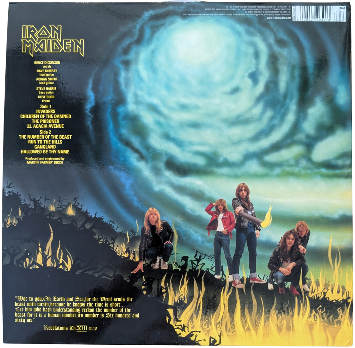 Iron Maiden - Number of the Beast - LIMITED EDITION PICTURE DISC