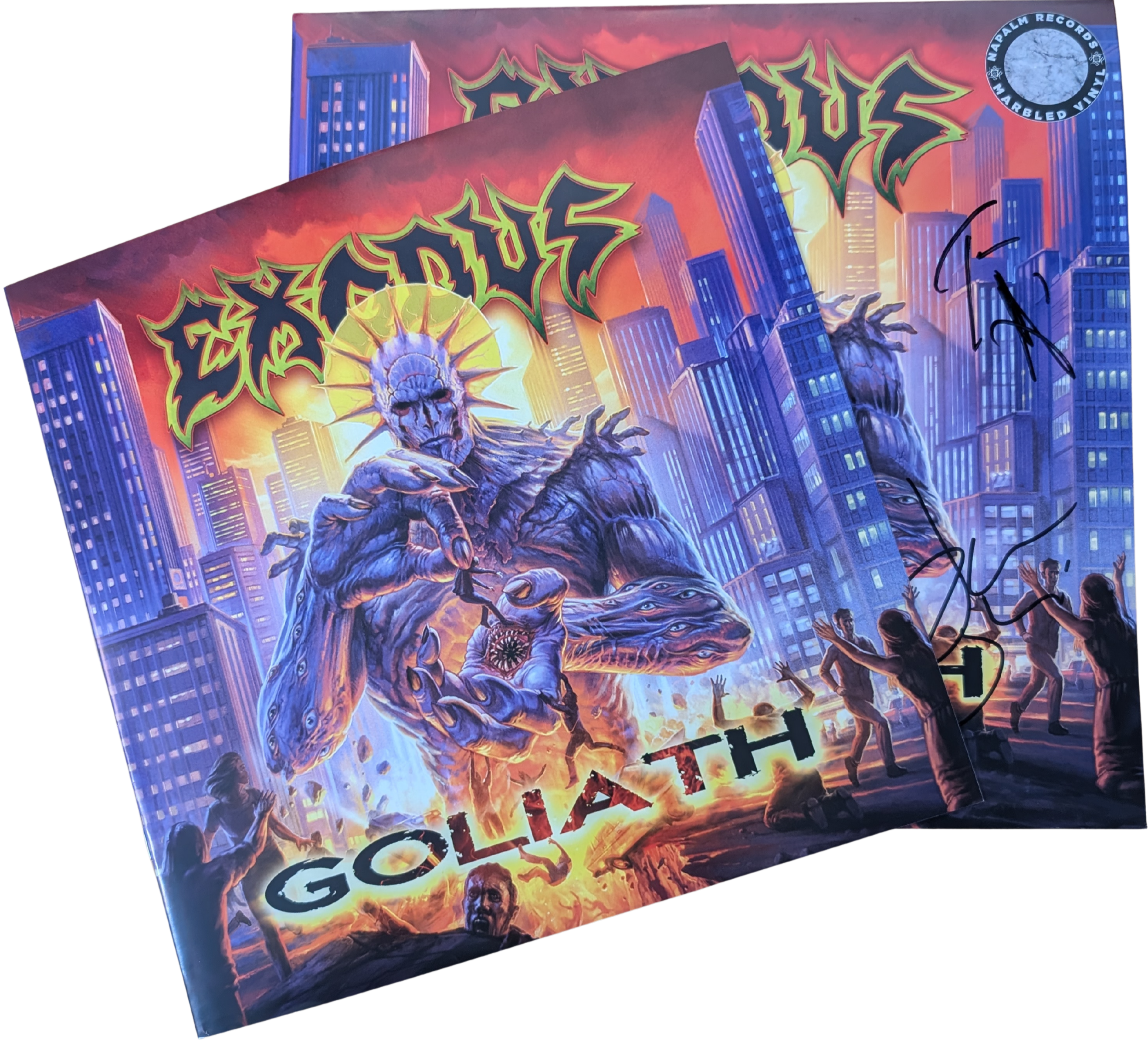 Exodus - Goliath - SIGNED LIMITED EDITION