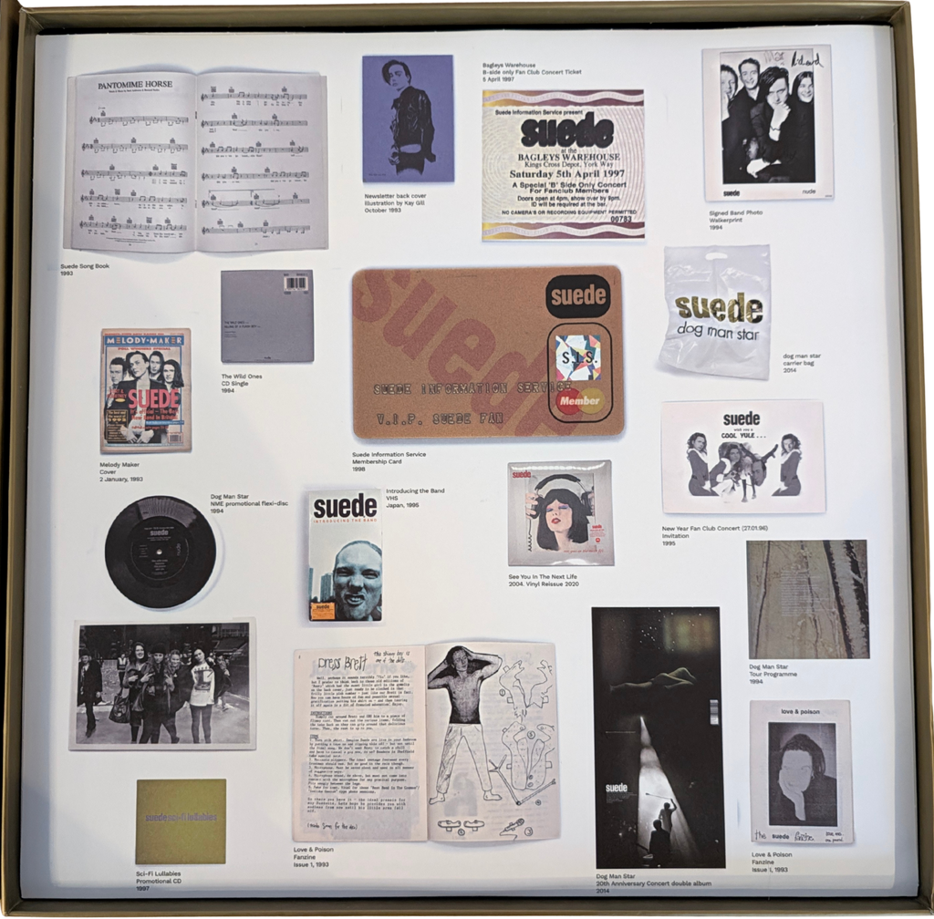 Suede - Autographs - The Best of Suede - Signed 6LP White Vinyl Box Set