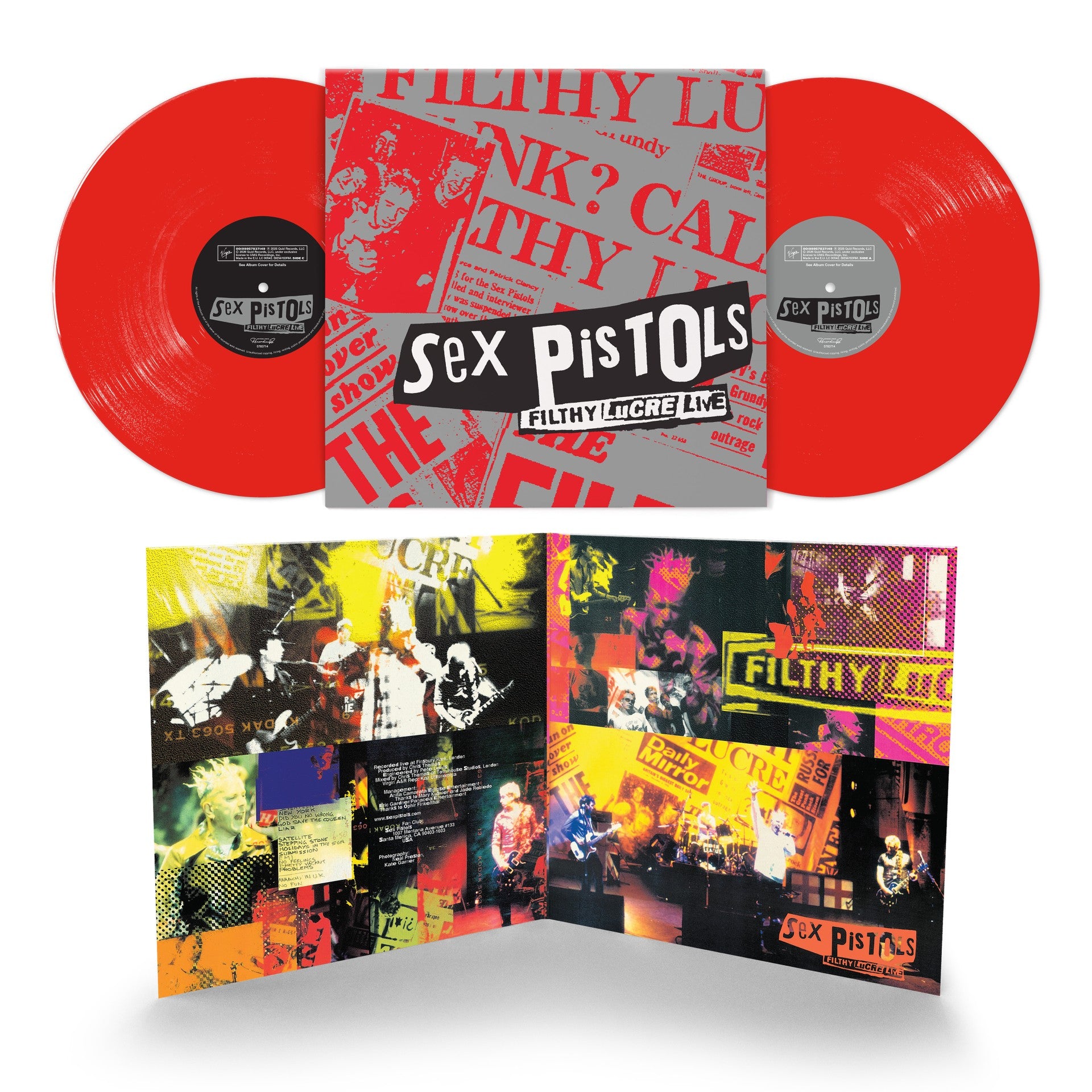 Sex Pistols - 'Filthy Lucre Live' *PREORDER*