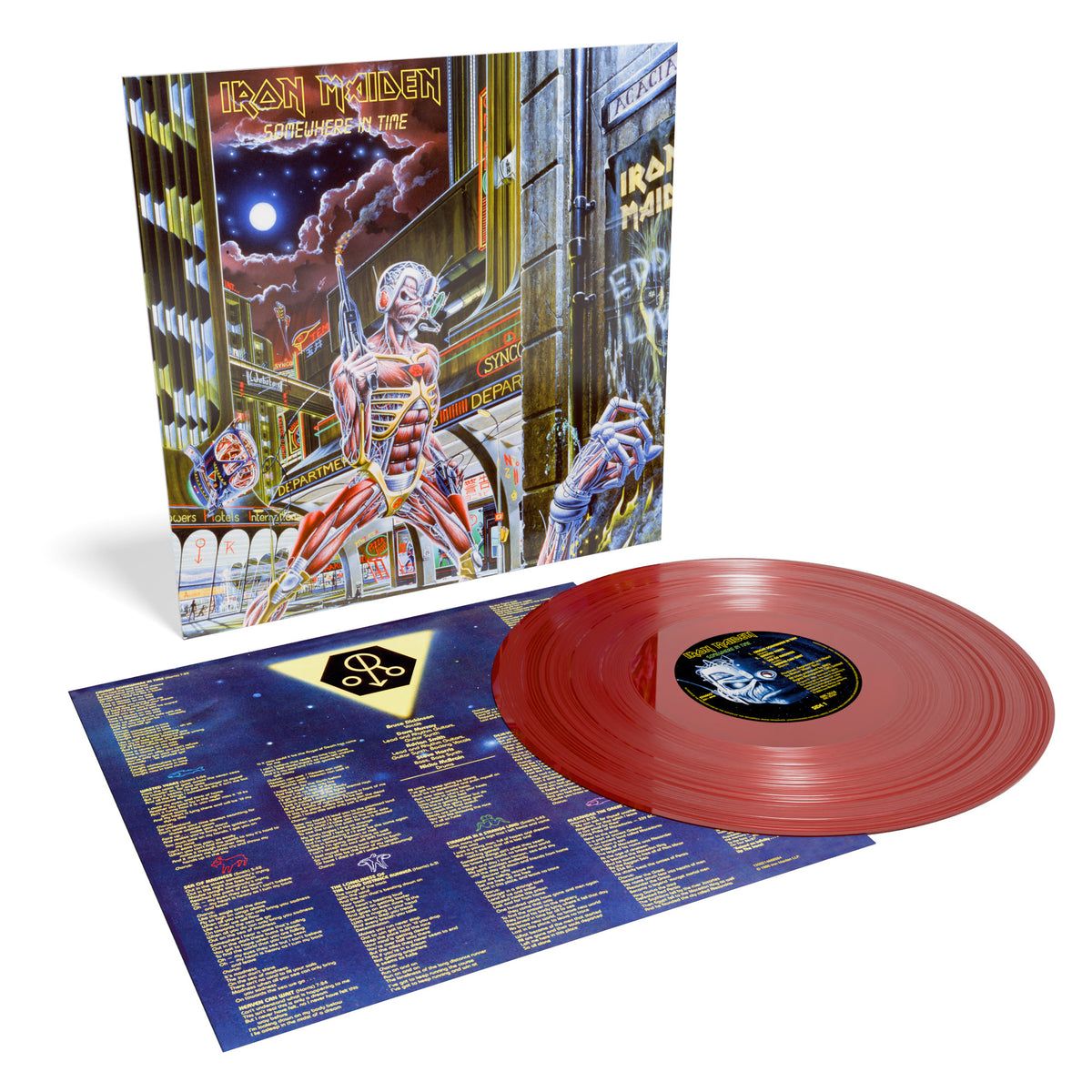 Iron Maiden - Somewhere in Time 40th Anniversary - *PREORDER* - 1LP Coloured Vinyl