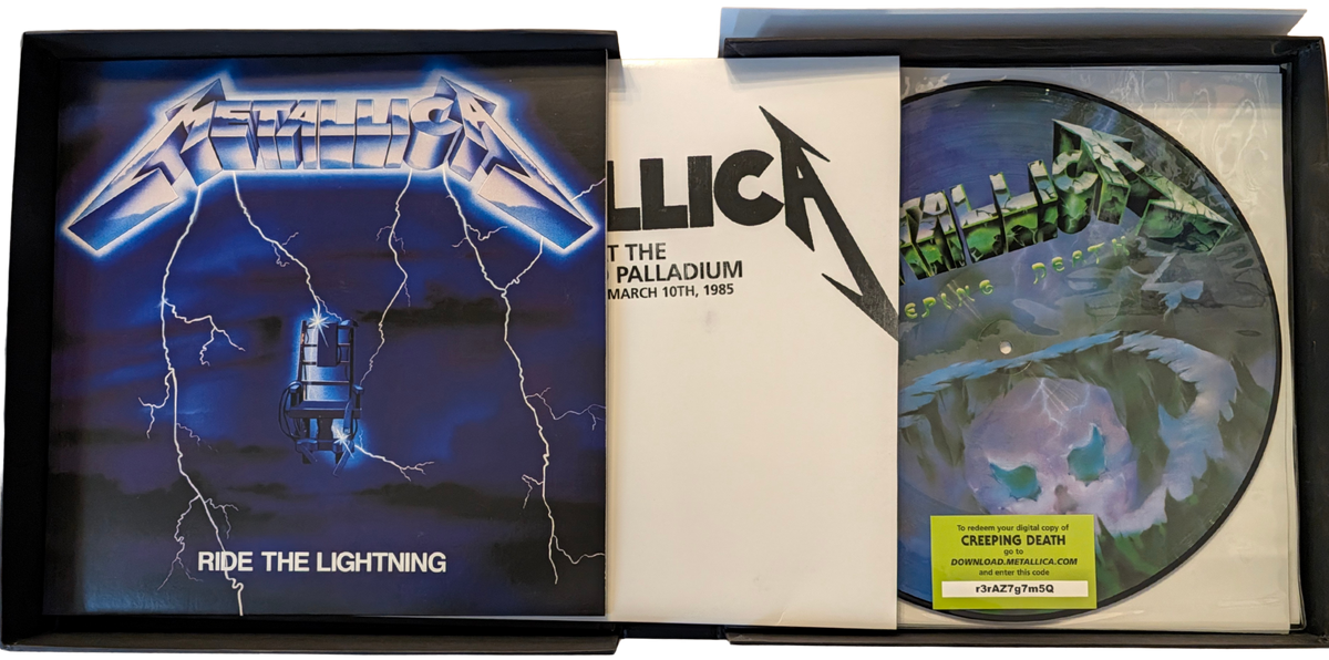 Metallica - Ride the Lightning - Remastered Deluxe Box Set