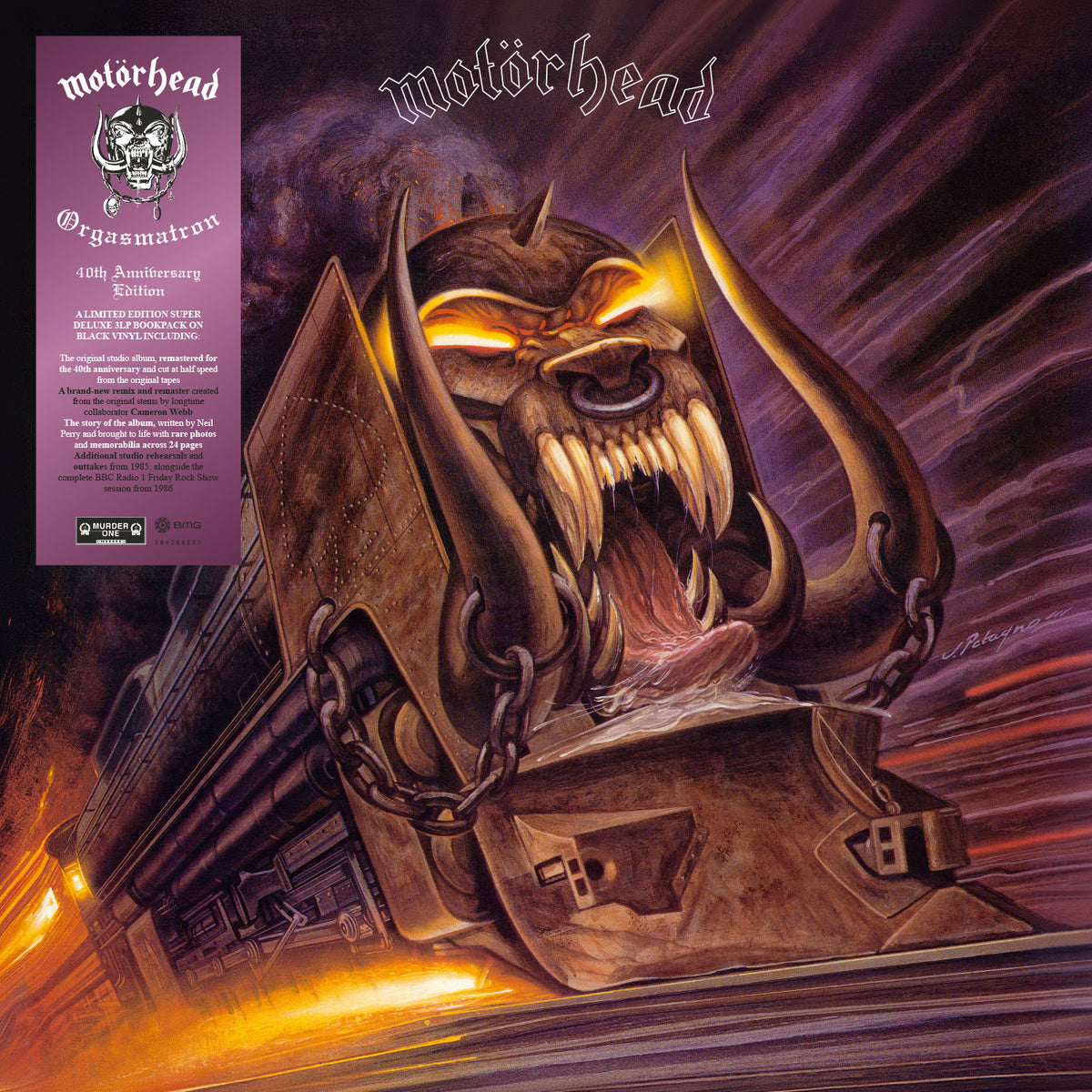 Motorhead - Orgasmatron (40th Anniversary Edition)- 1LP Translucent Violet - *PREORDER* - 06/11/2026