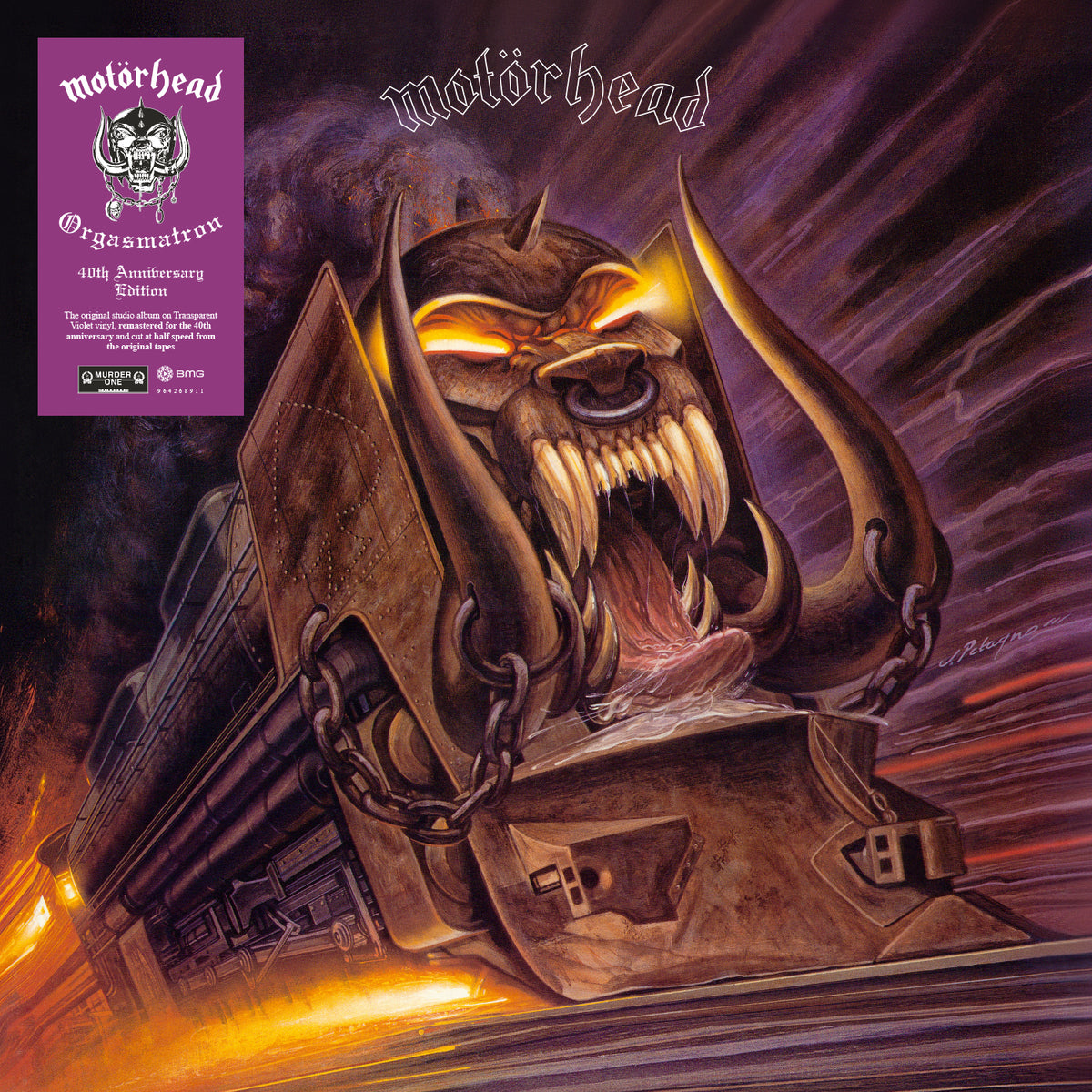 Motorhead - Orgasmatron (40th Anniversary Edition)- 1LP Translucent Violet - *PREORDER* - 06/11/2026