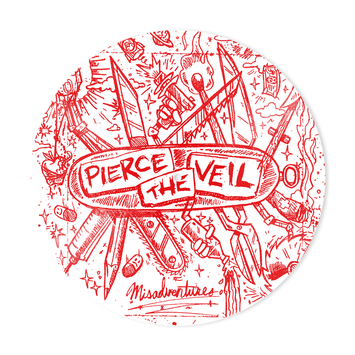 Pierce the Veil - Misadventures (10th Anniversary) - 1LP ColouredVinyl