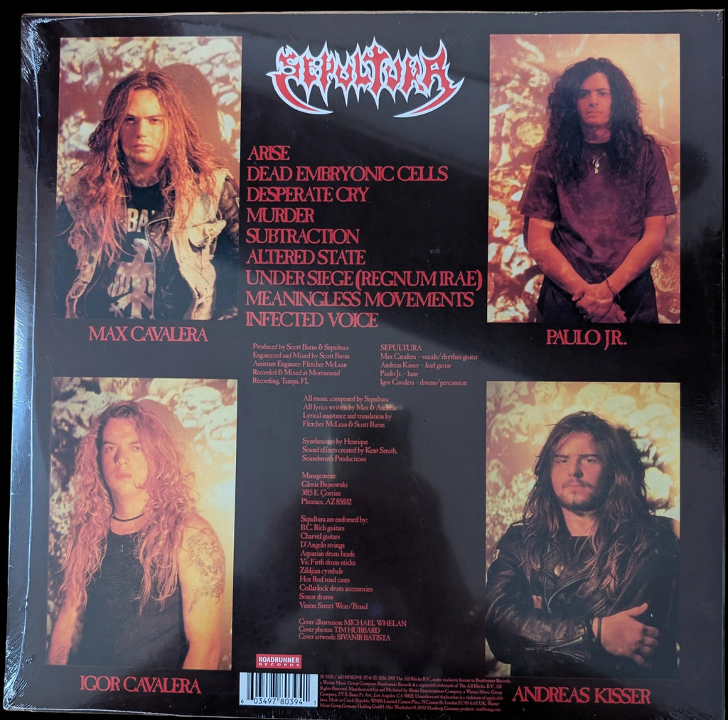 Sepultura - Arise - 1LP