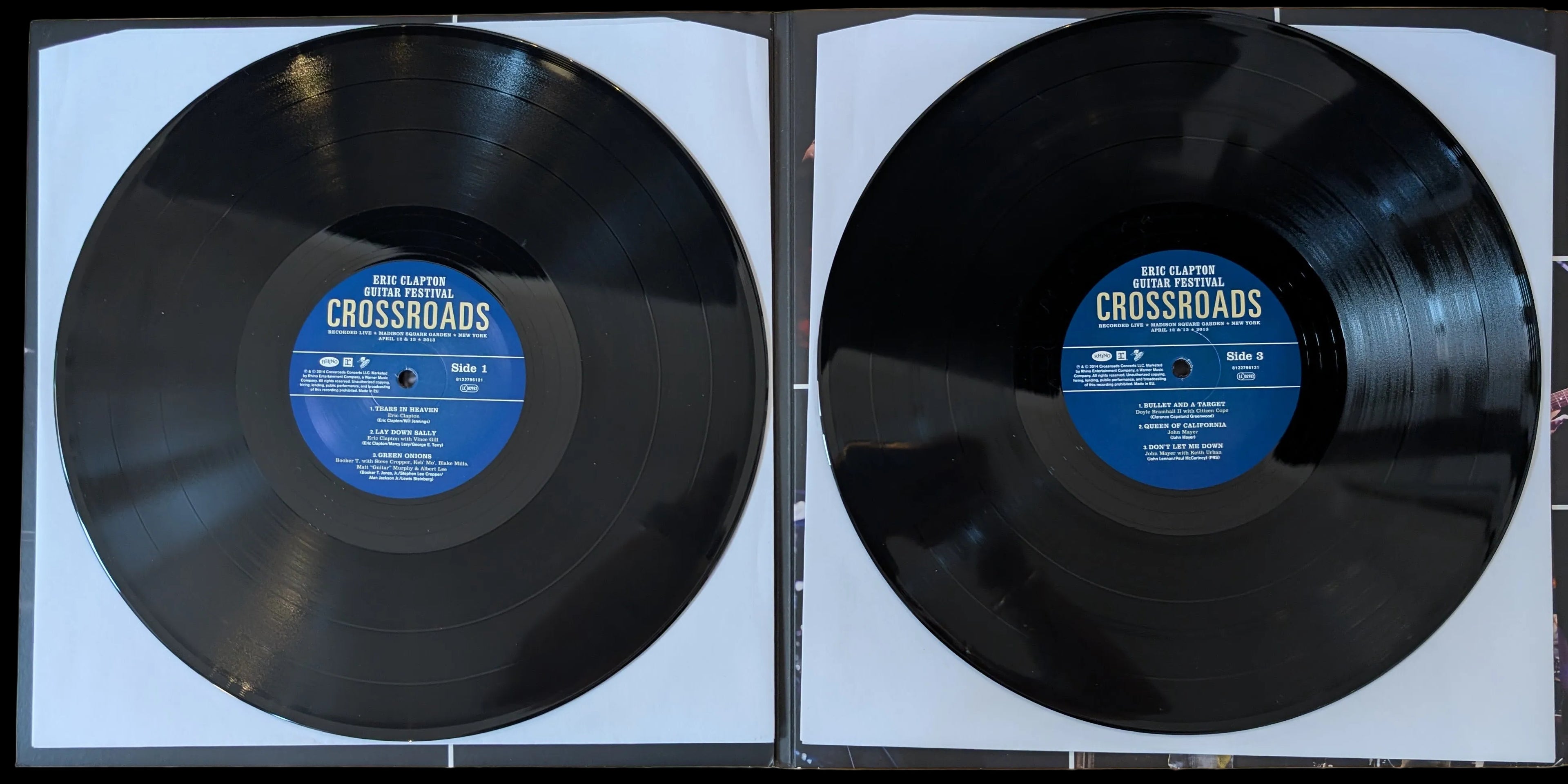 Eric Clapton - Guitar Festival - Crossroads Live - 4LP Vinyl - Gatefold