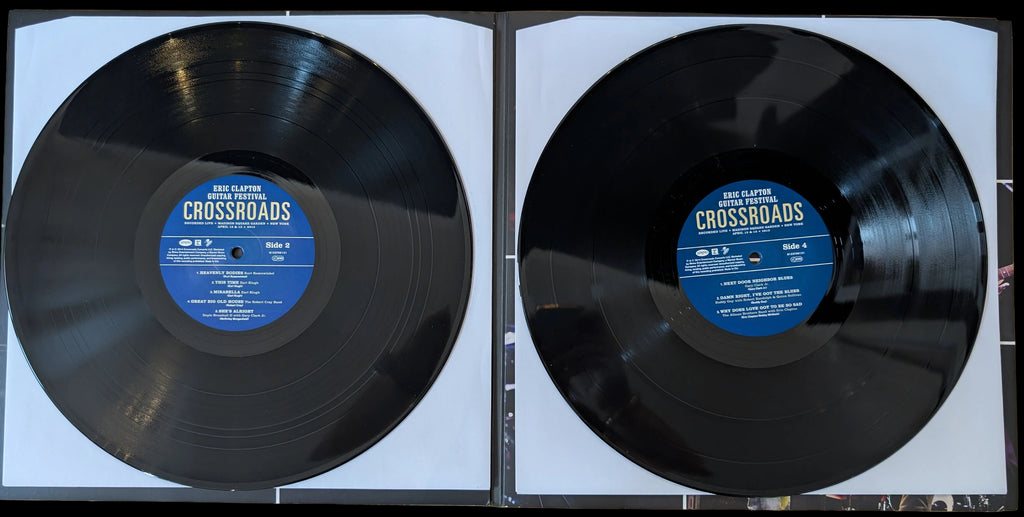 Eric Clapton - Guitar Festival - Crossroads Live - 4LP Vinyl - Gatefold