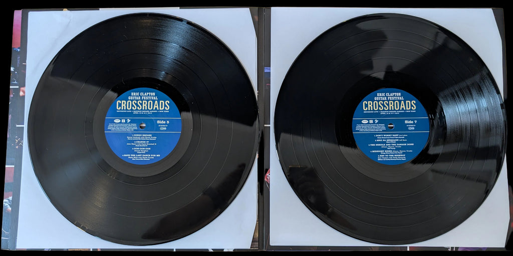 Eric Clapton - Guitar Festival - Crossroads Live - 4LP Vinyl - Gatefold