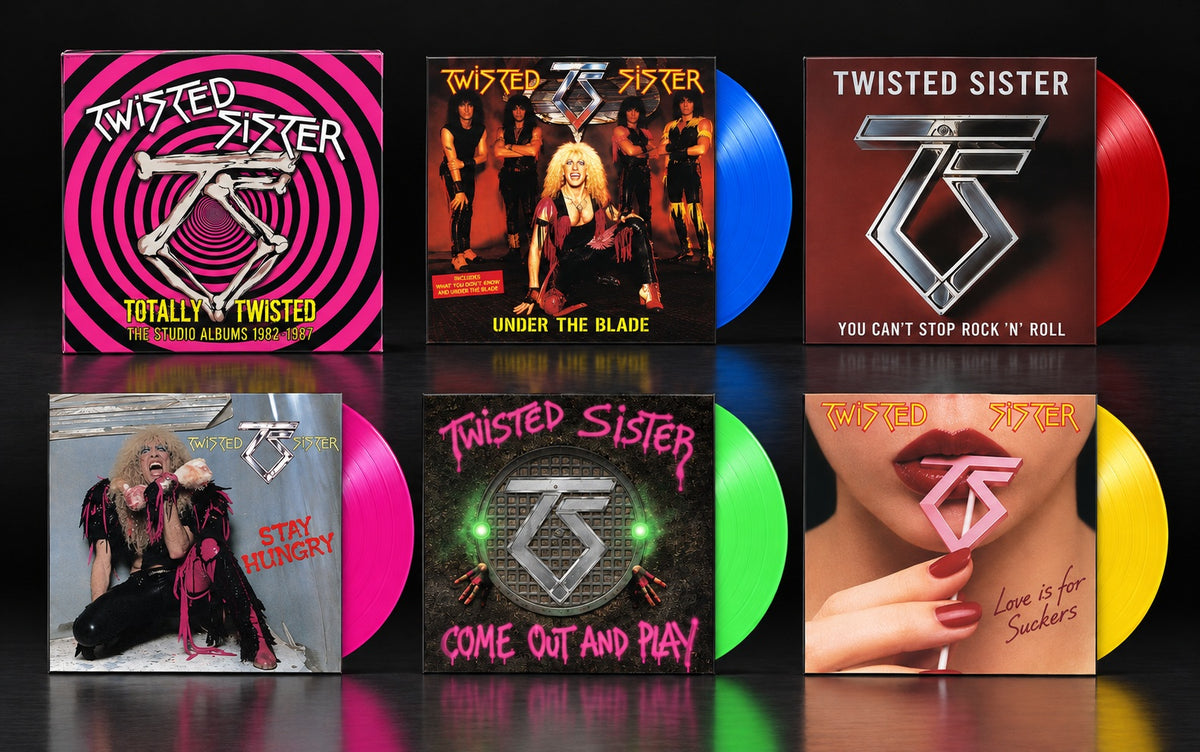 Twisted Sister -  Totally Twisted - The Studio Albums 1982-1987 (Limited Edition LP Boxset) - *PREORDER*