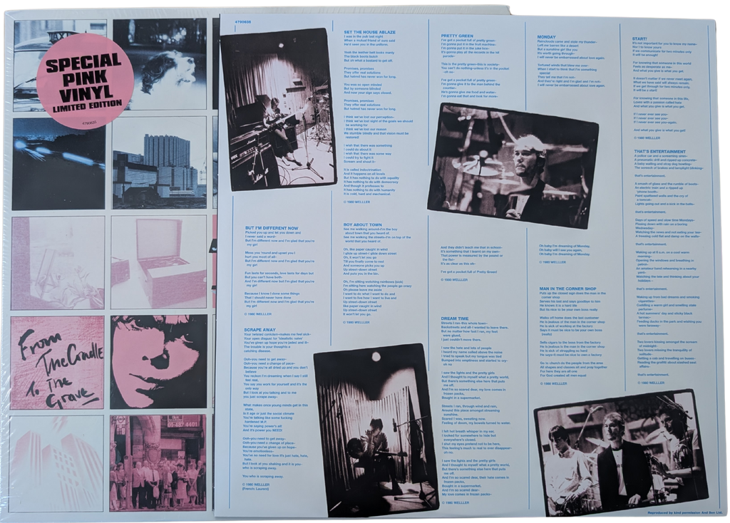 The Jam - Sound Affects - LIMITED EDITION PINK VINYL