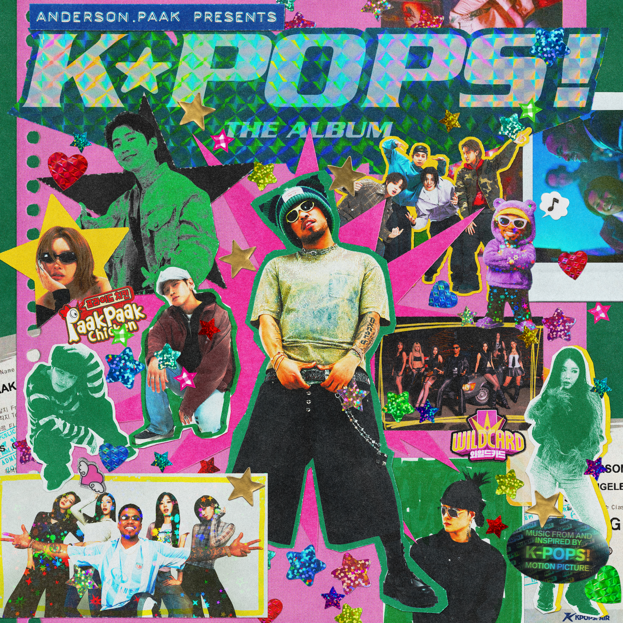 Anderson .Paak - 'K-POPS! The Album' *PREORDER*