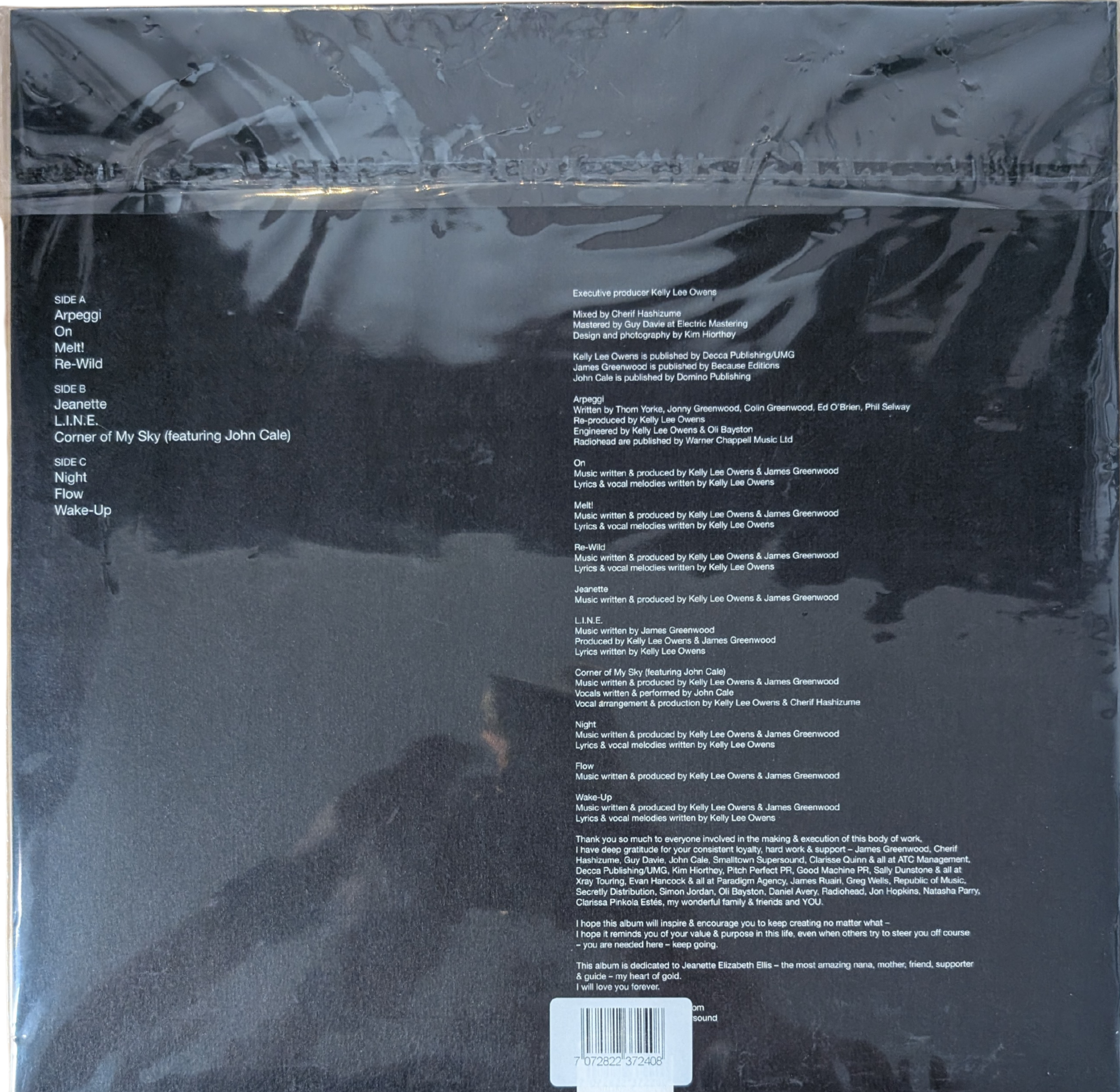 Kelly Lee Owens - 'Inner Song' - LIMITED EDITION