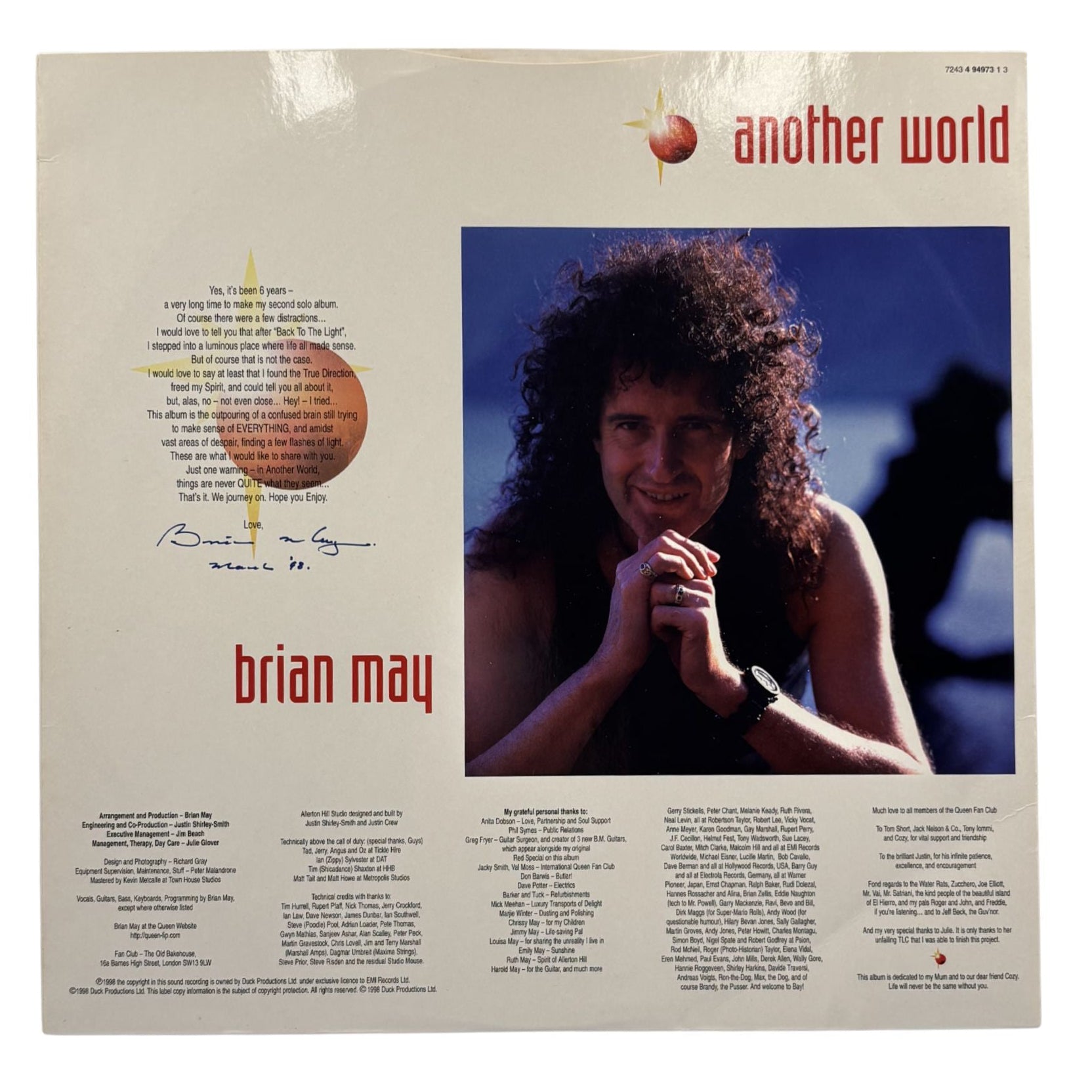 Brian May - 'Another World'