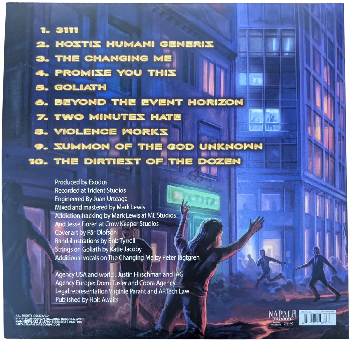 Exodus - Goliath - SIGNED LIMITED EDITION