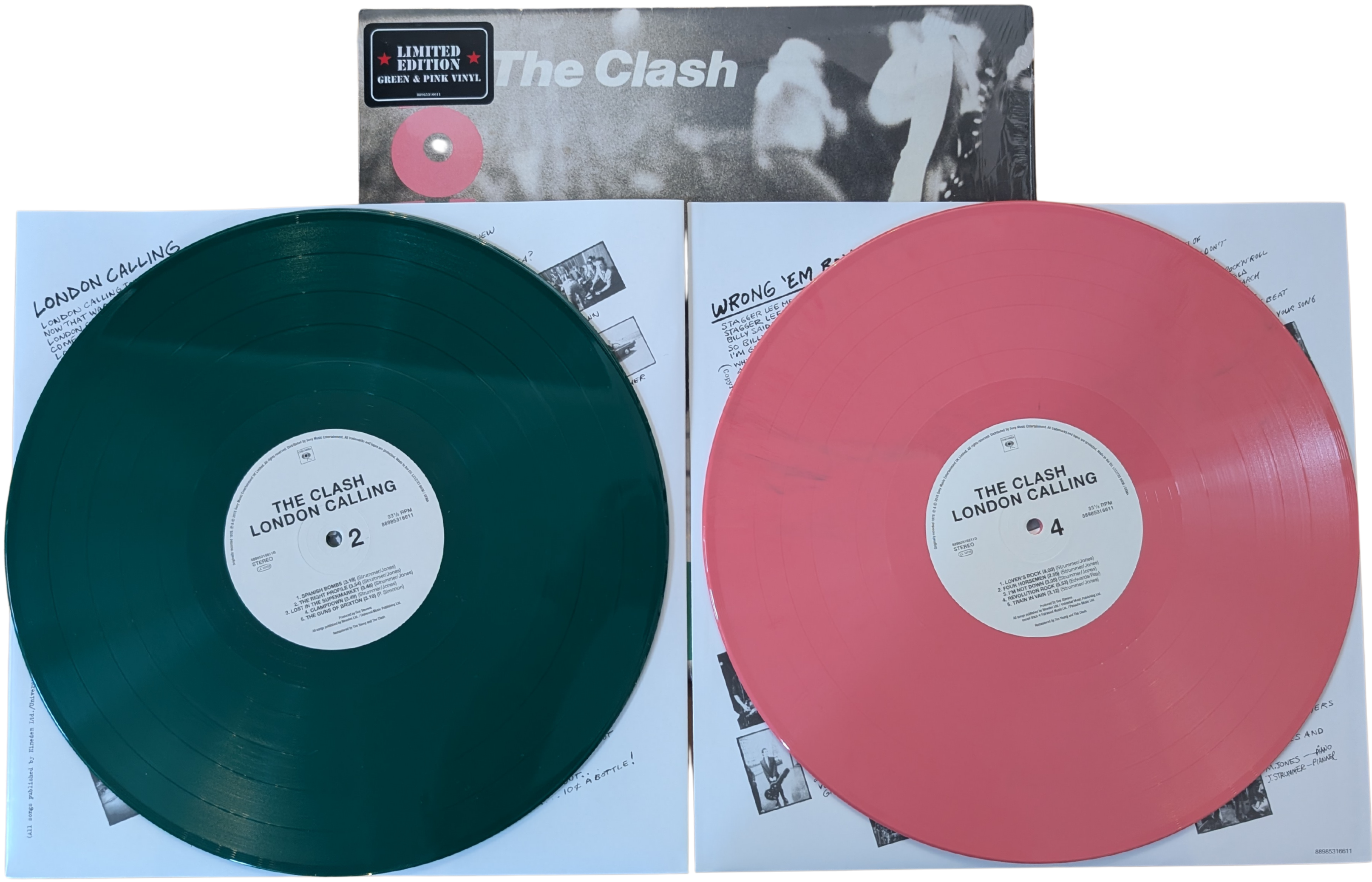 The Clash - London Calling - LIMITED EDITION COLOURED VINYL