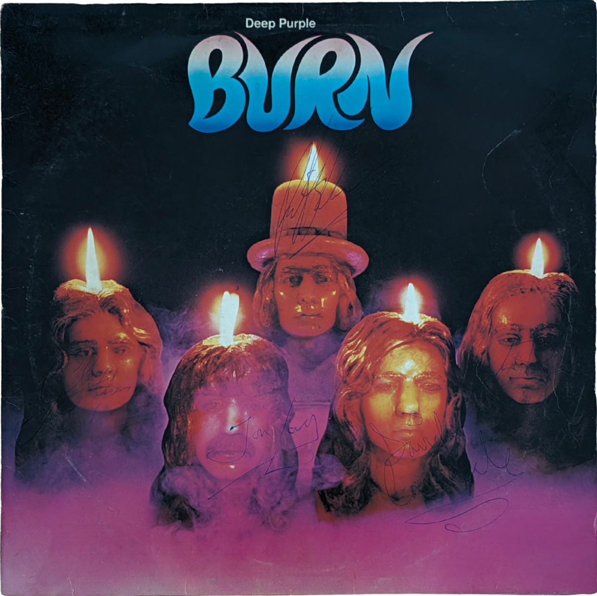 Deep Purple - Burn - Signed 1LP Vinyl