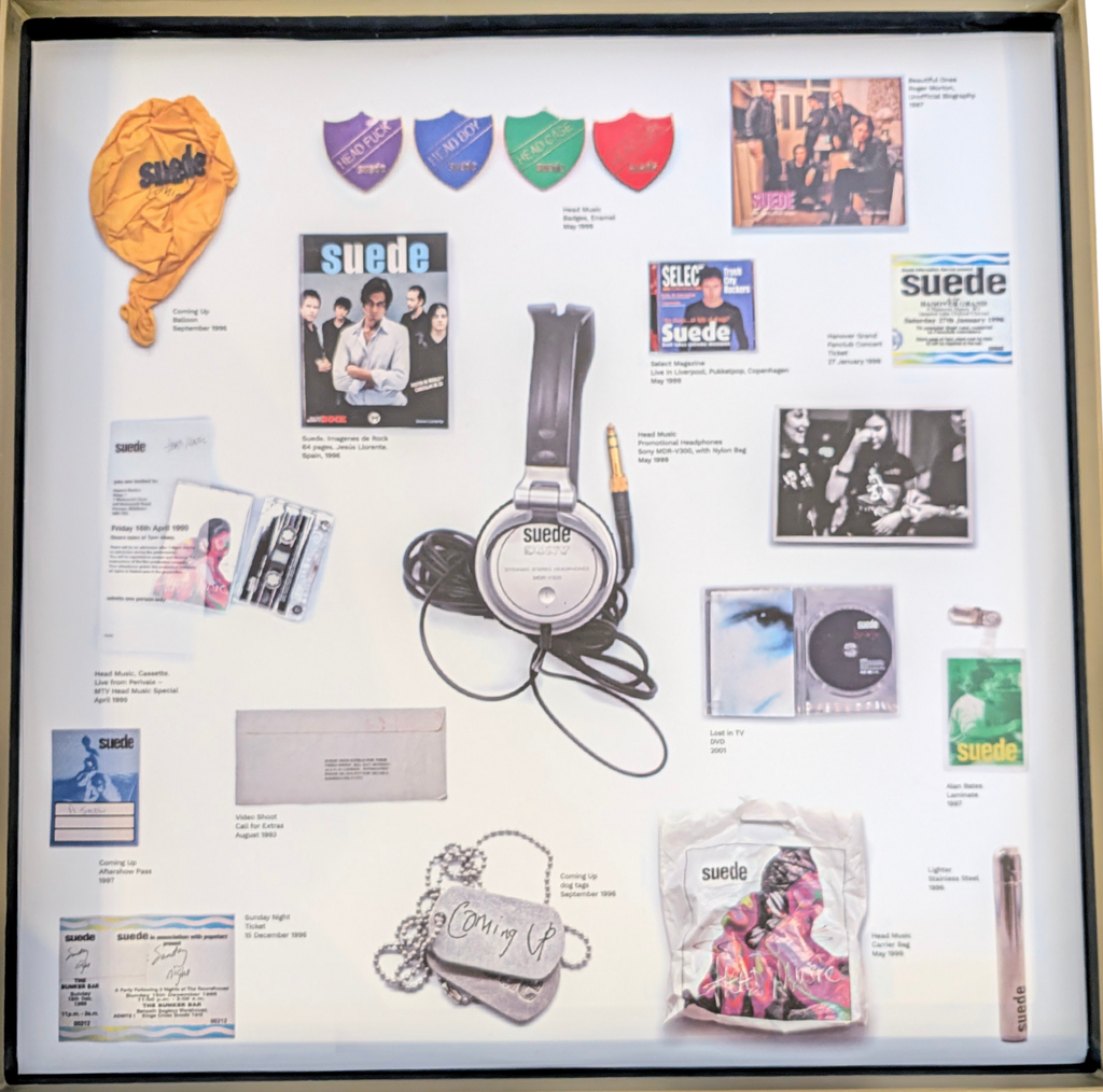 Suede - Autographs - The Best of Suede - Signed 6LP White Vinyl Box Set