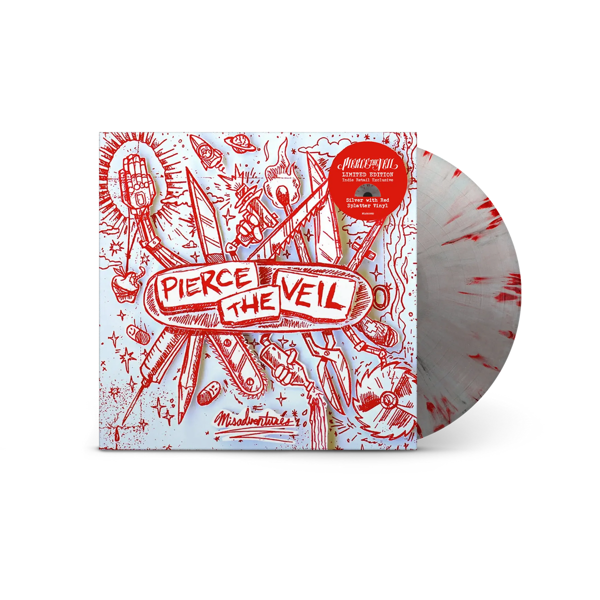 Pierce the Veil - Misadventures (10th Anniversary) - 1LP ColouredVinyl