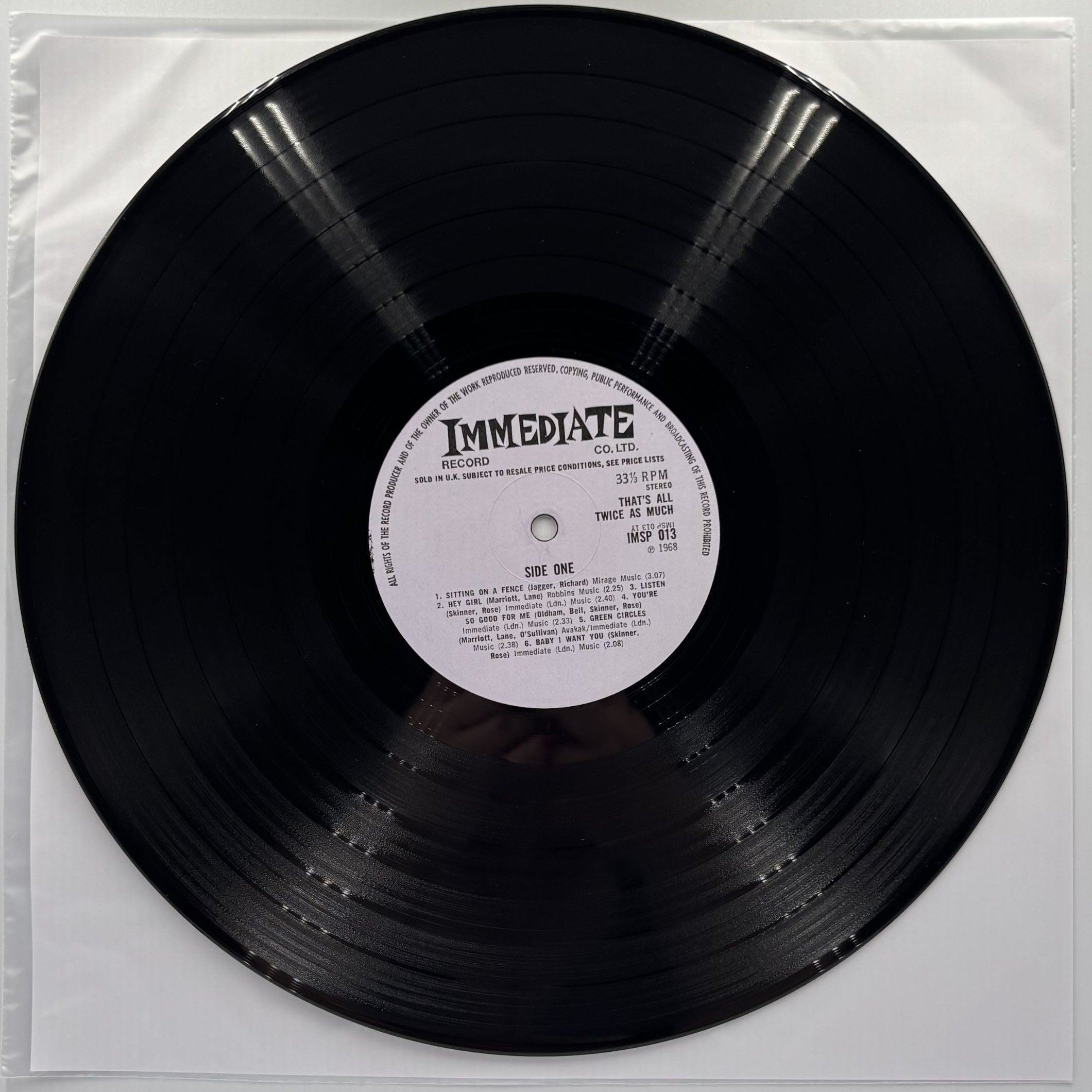 Twice As Much - 'That's All'